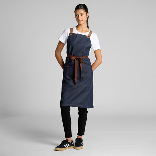 1084 AS Colour Denim Apron