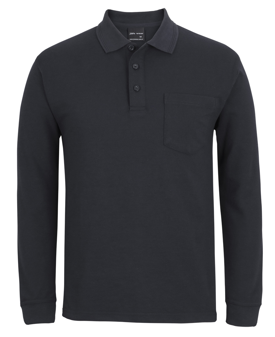 210PL JB's 210 L/S Pocket Polo