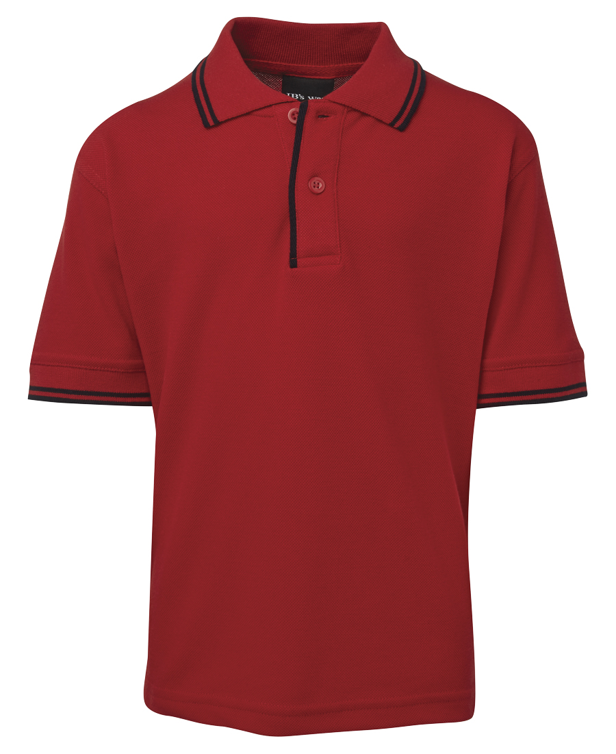 2KCP JB's Kids Contrast Polo