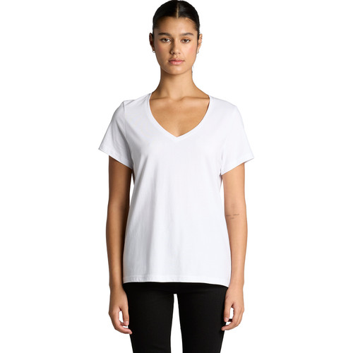 4023 AS Colour Wo's Maple V Neck Tee