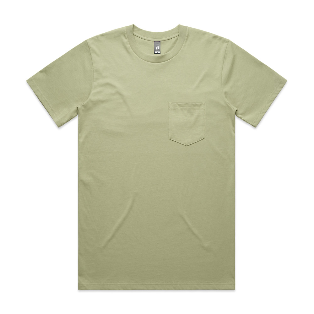5027 AS Colour Classic Pocket Tee - Image 8