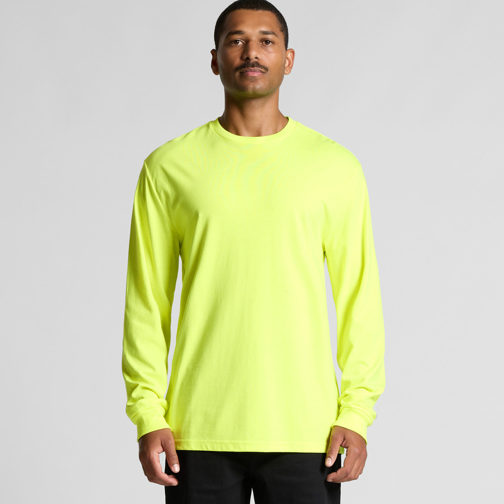 5054F AS Colour Block Safety L/S Tee