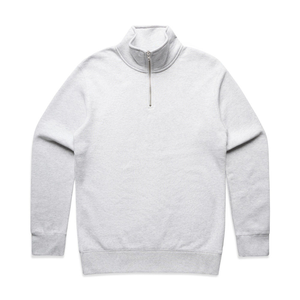 5125 AS Colour Stencil Half Zip Crew - Image 3