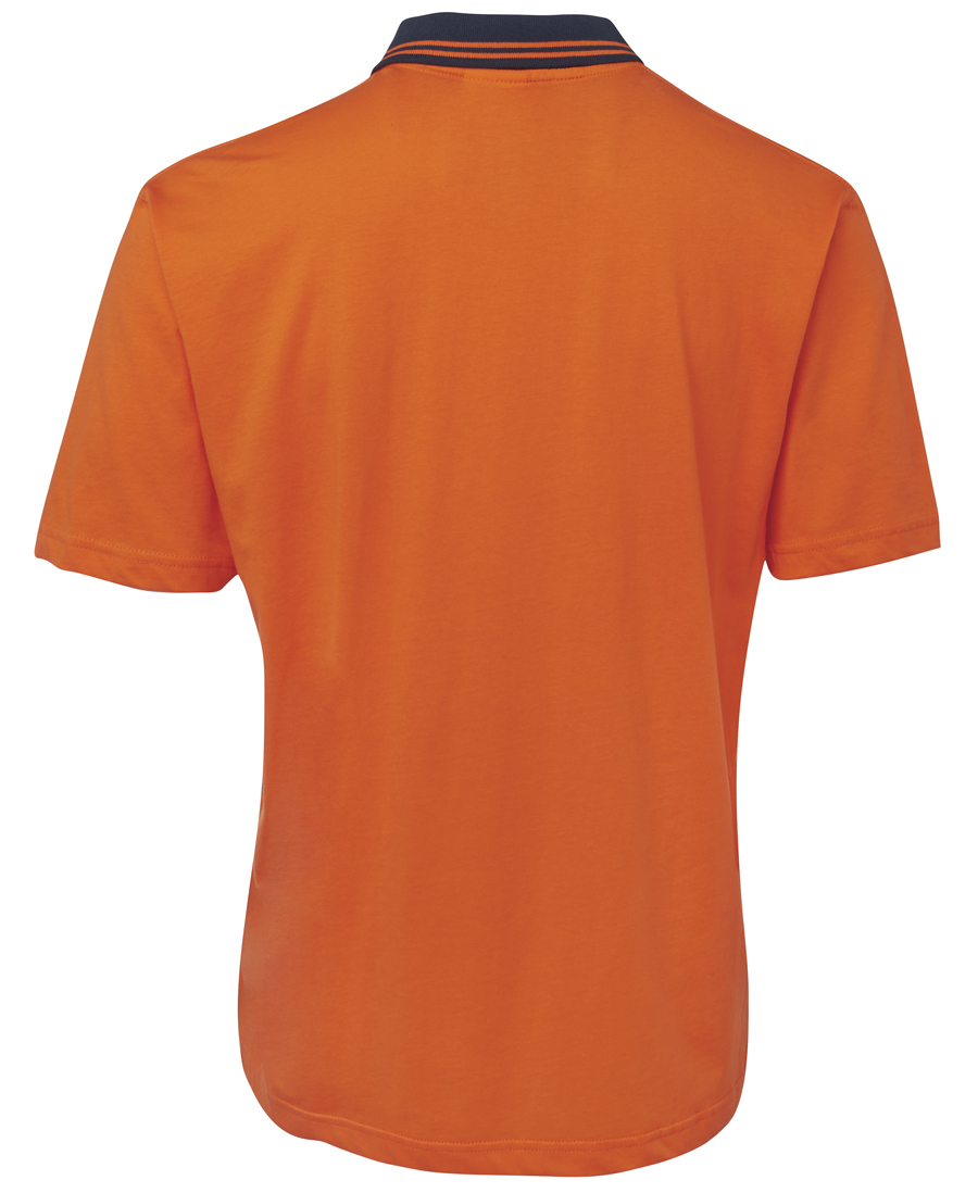6CPHV JB's Hi Vis SS Cotton Polo - Image 3