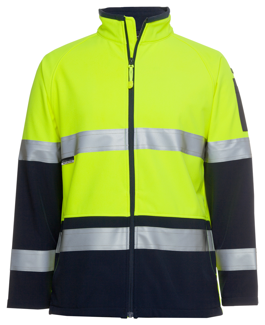 6D4LJ JB's HV 4602.1 (D+N) Softshell Jacket - Image 4