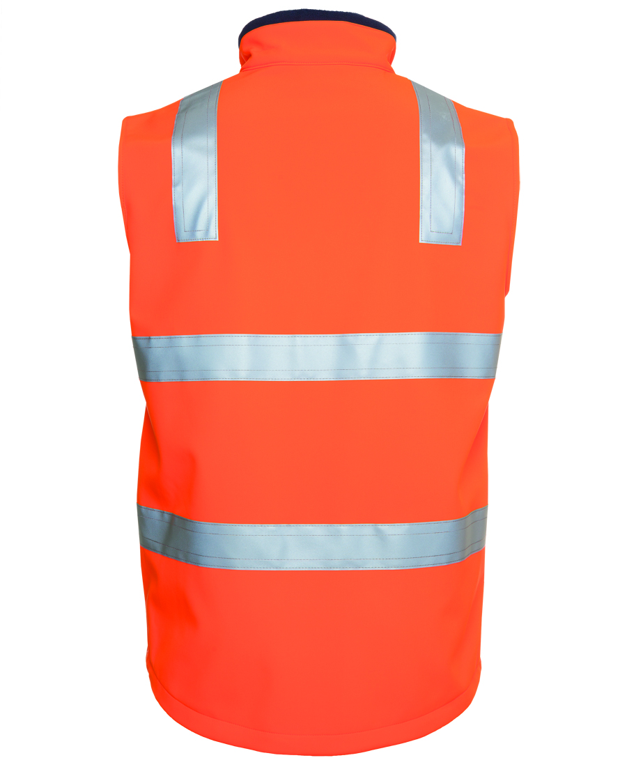 6D4LK JB's Hi Vis (D+N) 4602.1 Softshell Vest - Image 3