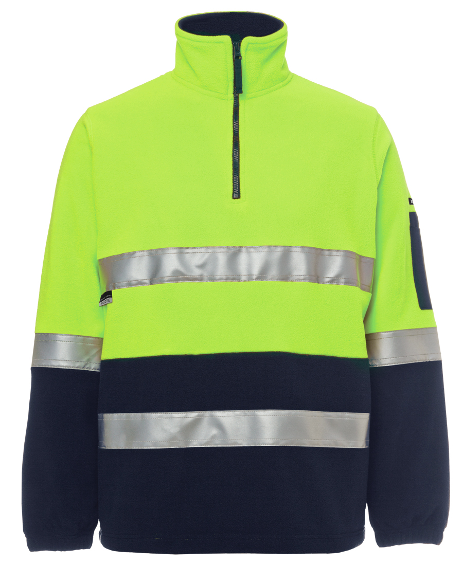 6DNPF JB's Hi Vis (D+N) 1/2 Zip Polar - Image 2