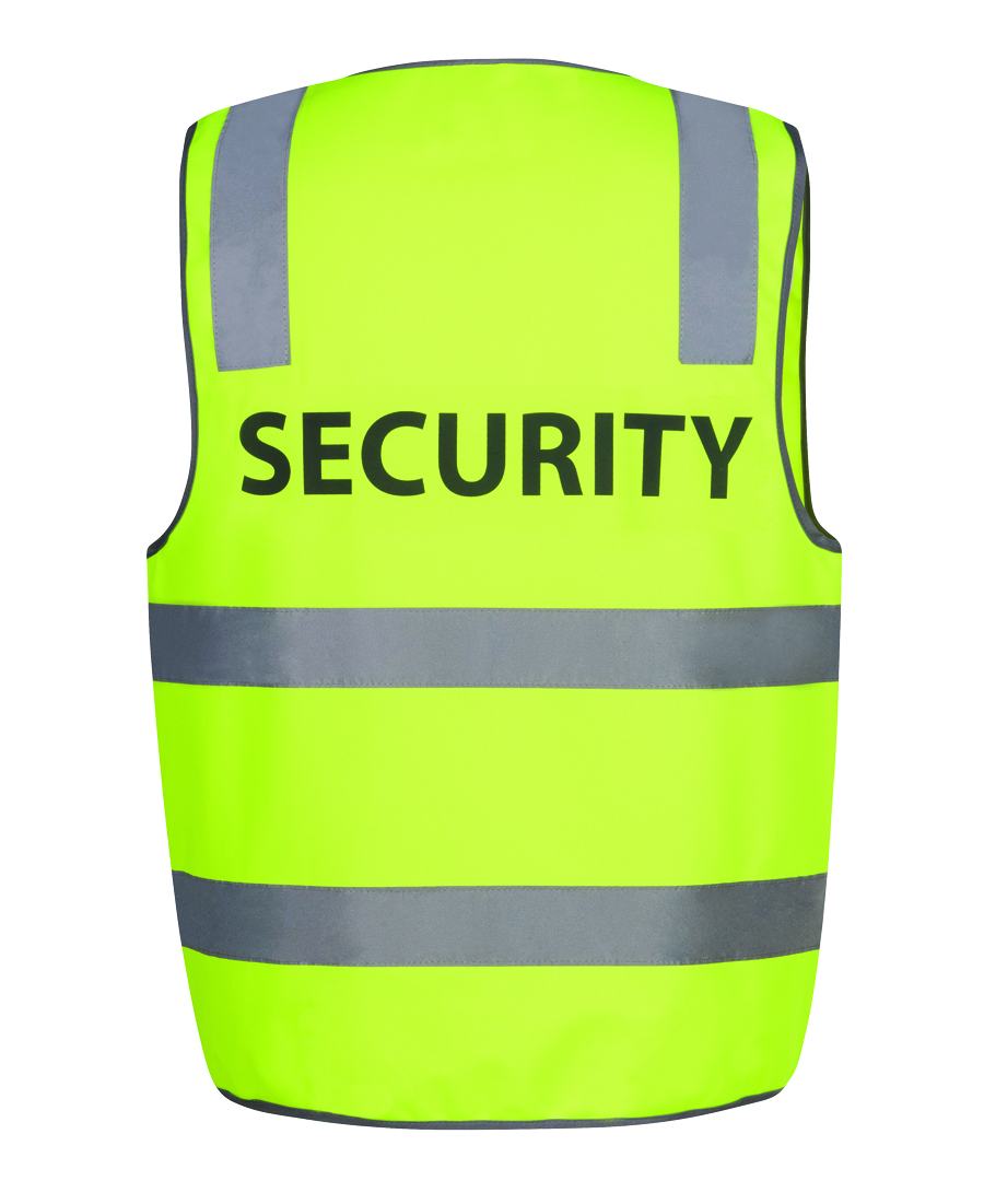 6DNS5 JB's Hi Vis (D+N) Safety Vest Security