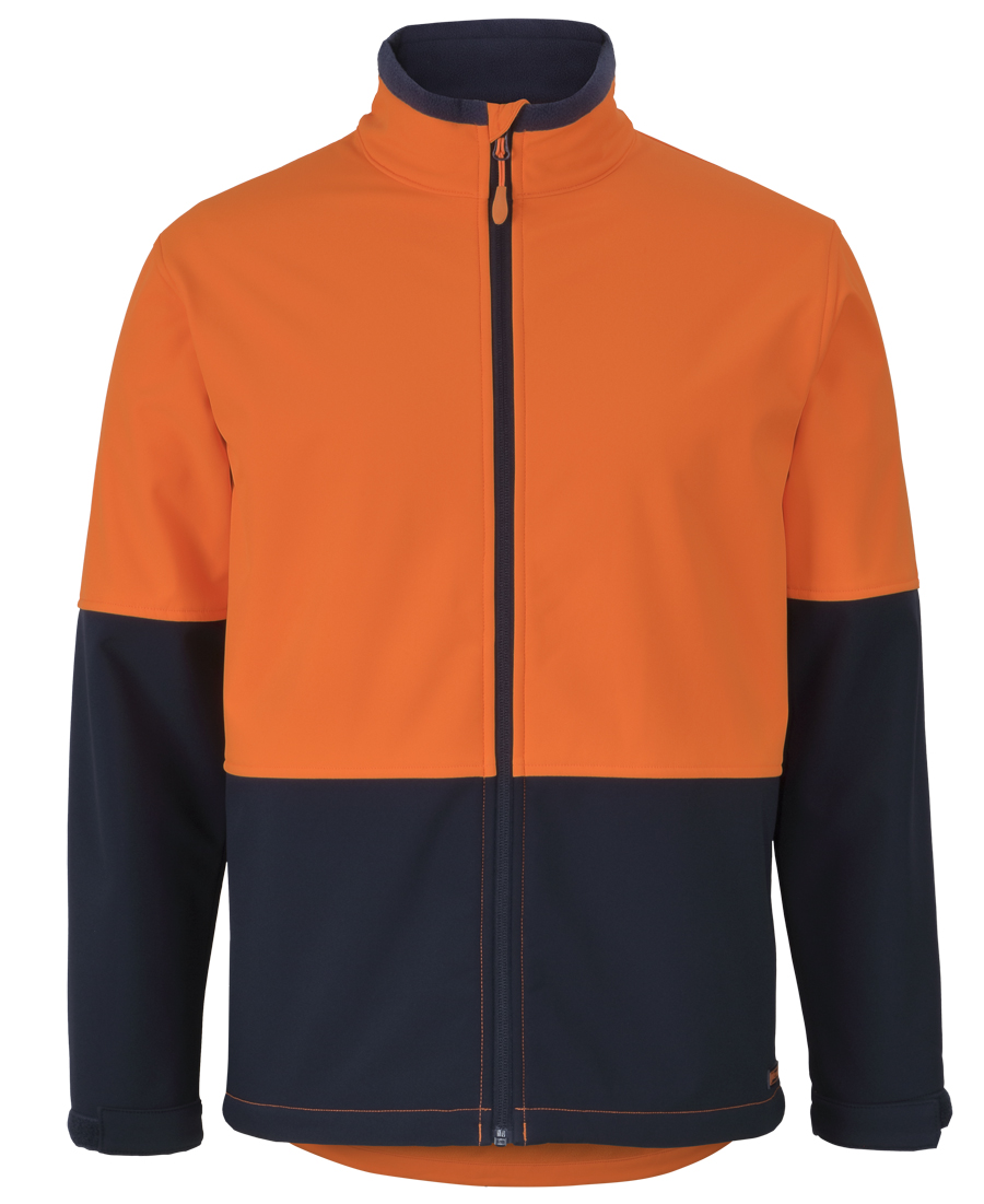6HRJ JB's Hi Vis Water Resistant Softshell Jacket