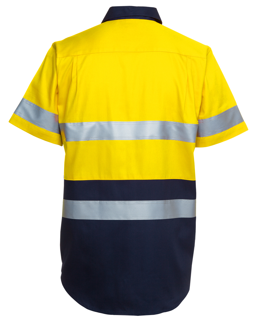 6HSS JB's Hi Vis SS (D+N) 190G Shirt - Image 3