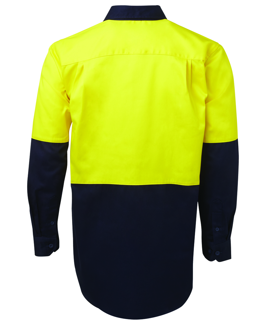 6HWL JB's Hi Vis LS 190G Shirt - Image 2