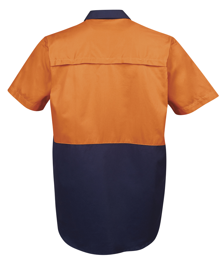 6HWS JB's Hi Vis SS 190G Shirt - Image 3