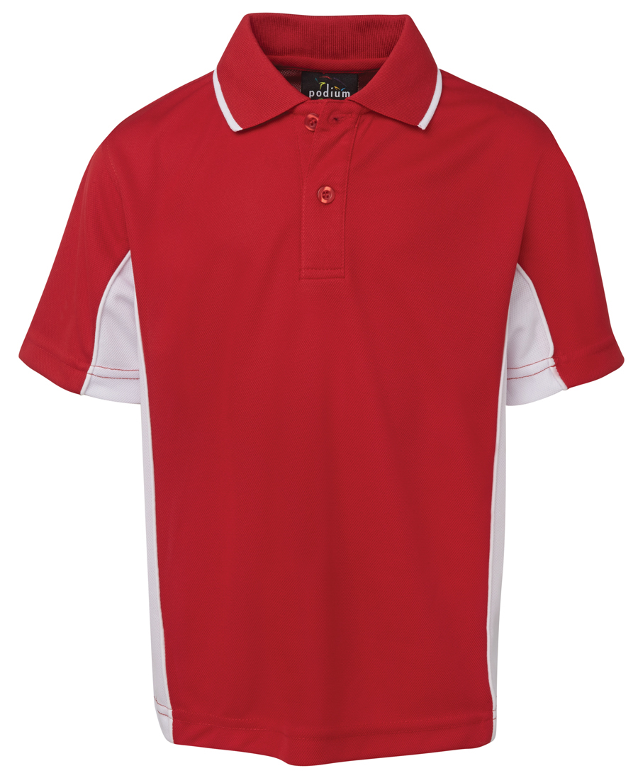 7PP3 Podium Kids Contrast Polo