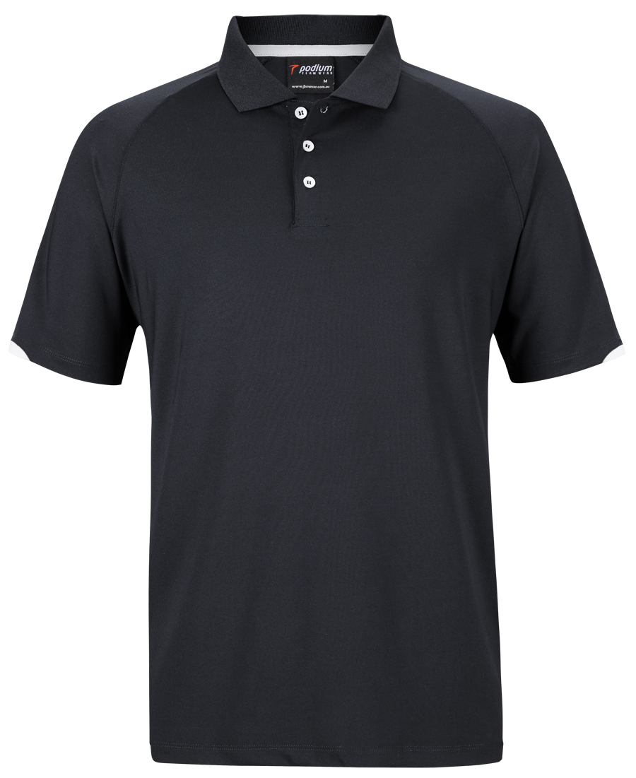 7STC Podium Contrast Stretch Polo - Image 3