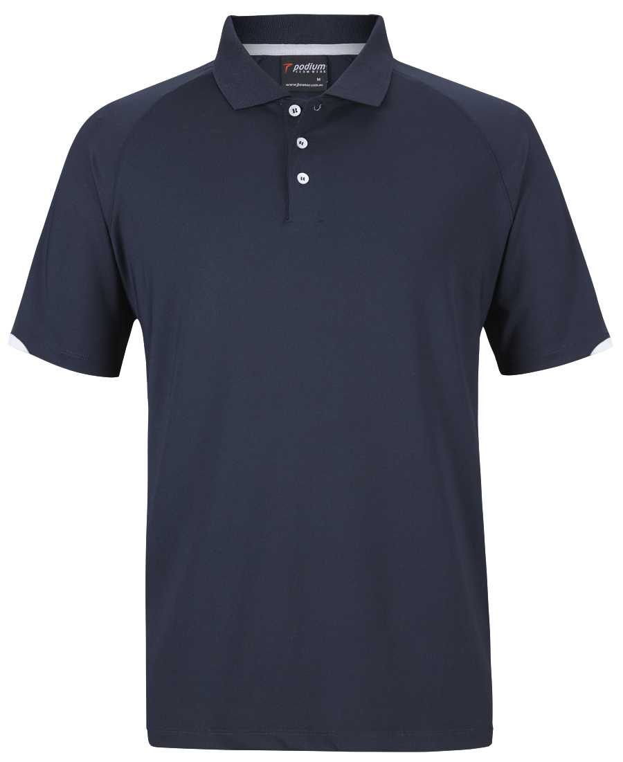 7STC Podium Contrast Stretch Polo - Image 6