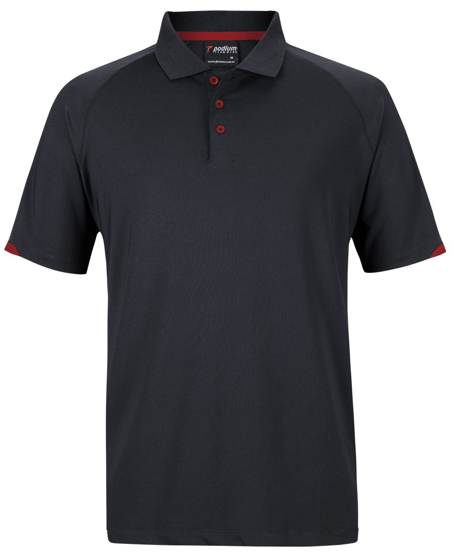 7STC Podium Contrast Stretch Polo