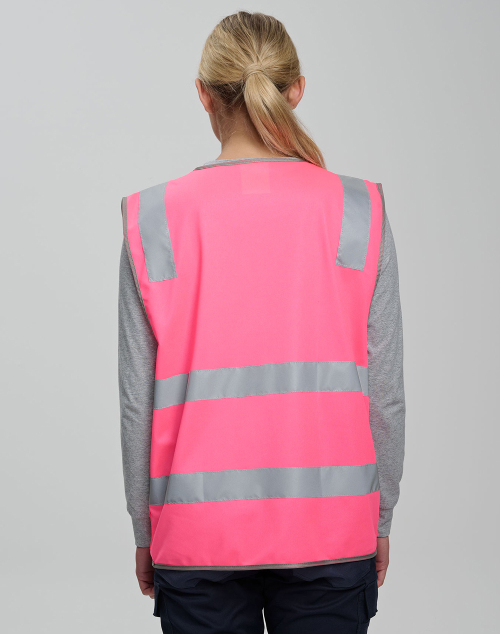 SW04 Unisex Hi-Vis Safety Vest - Image 4