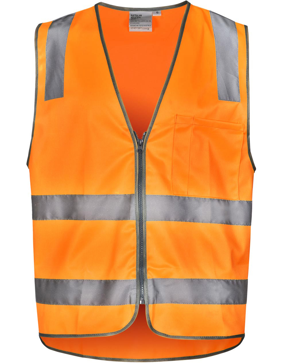 SW40 Unisex Vic Rail Hi-Vis Safety Vest - Image 2