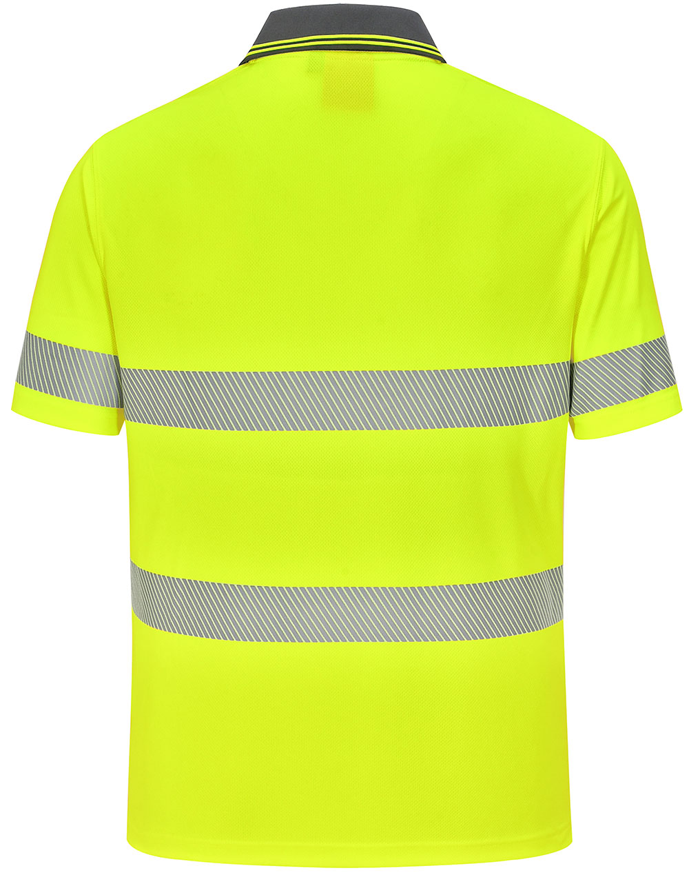 SW85 Unisex CoolDry Segmented SS Polo - Image 3