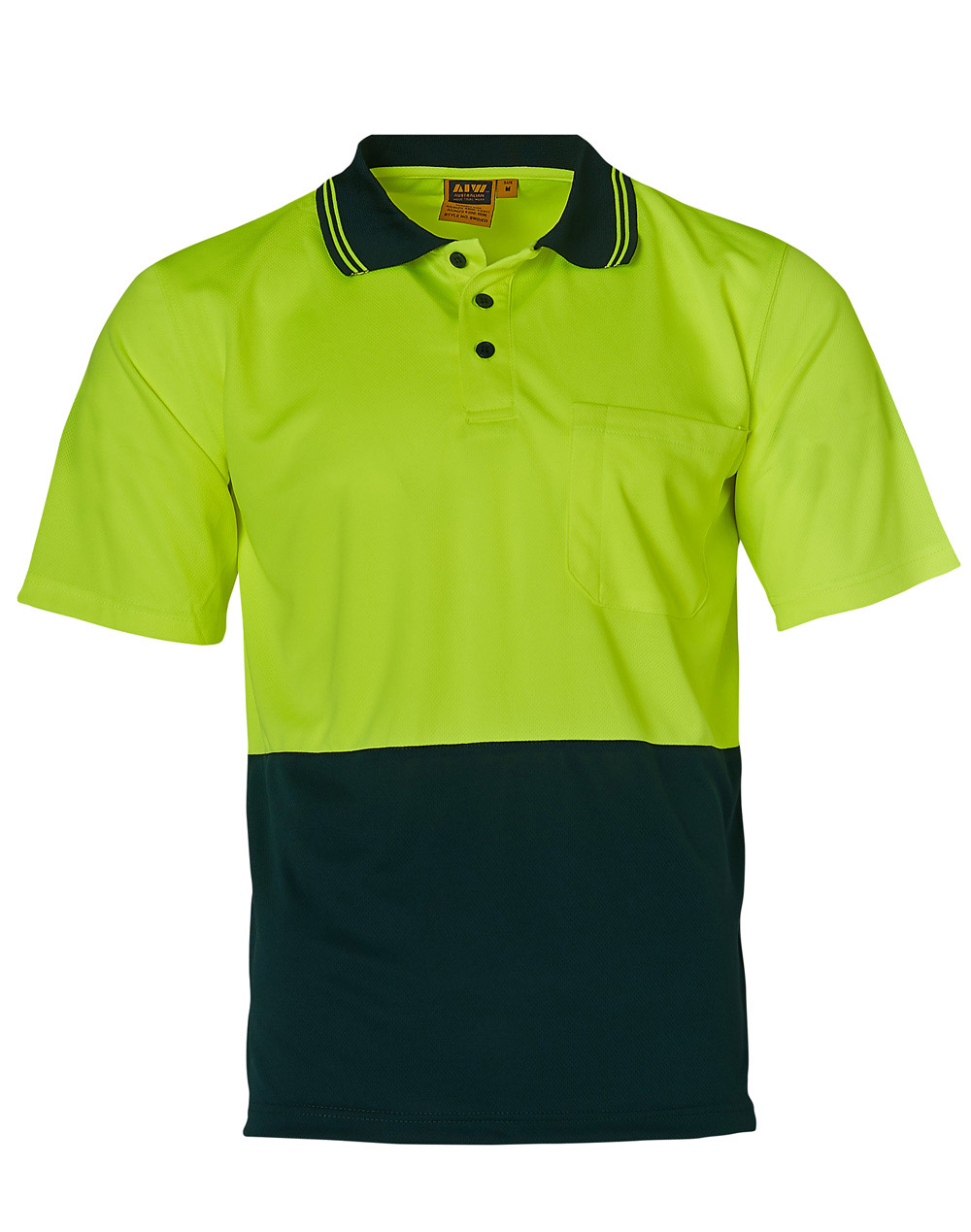 SW01CD Hi Vis Short Sleeve Cooldry Safety Polo - Image 4