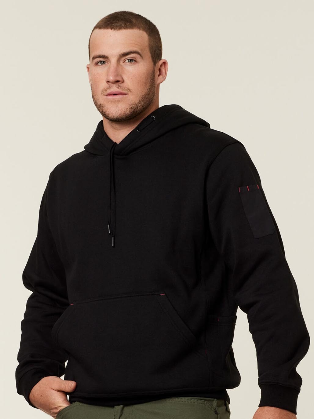 Y19326 Brushed Fleece Workwear Hoodie - Image 5