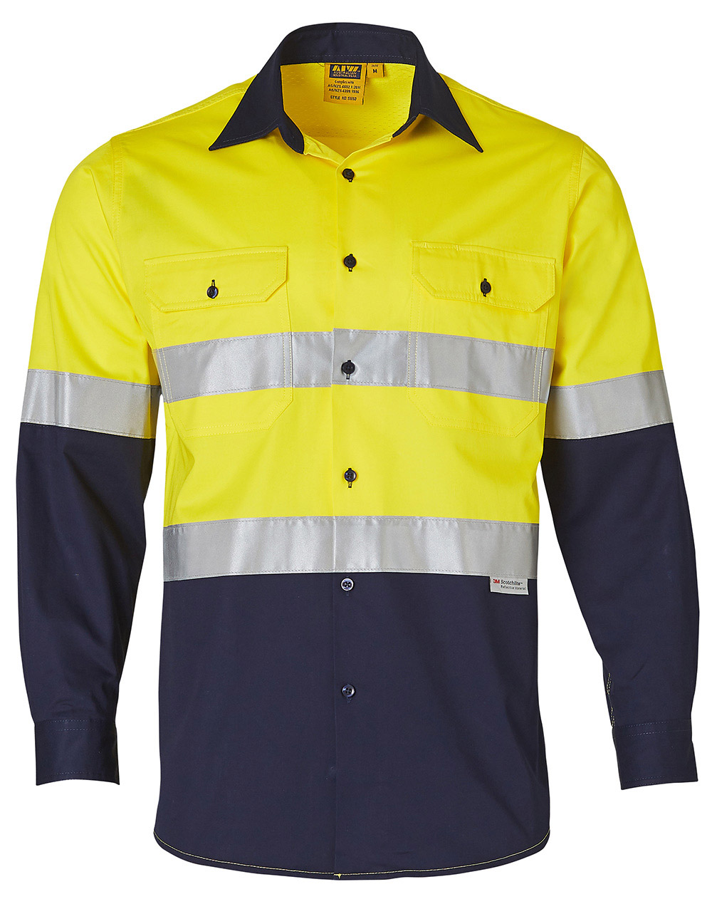 SW60 Long Sleeve Safety Shirt - Image 2