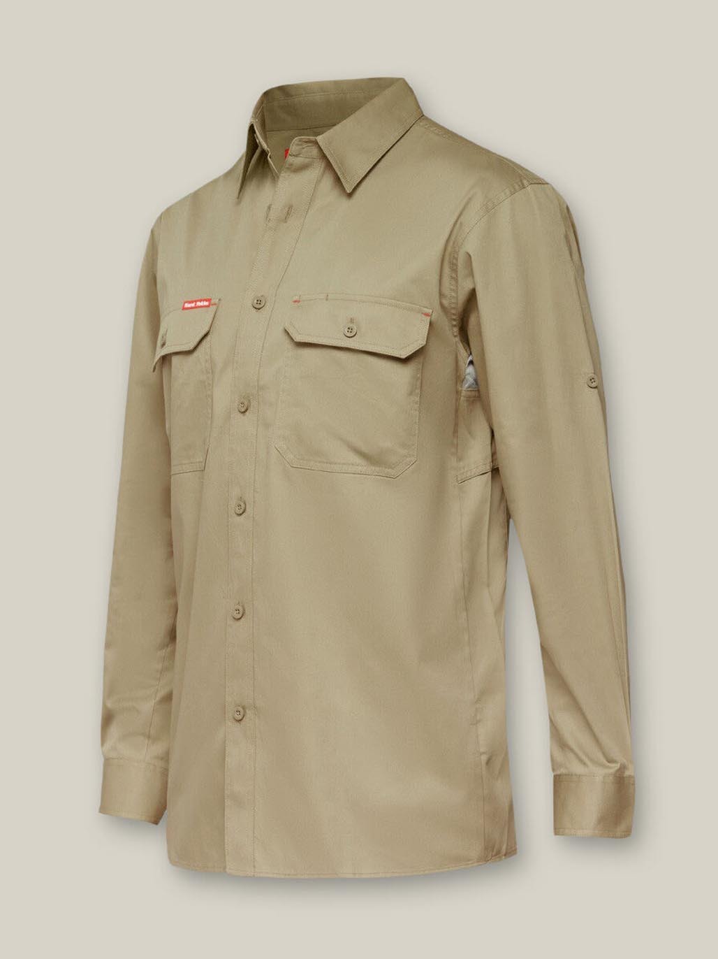 Y04630 Core Long Sleeve Lightweight Vented Cotton Shirt - Image 3